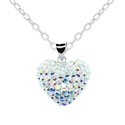 Sterling Silver Love Heart Necklaces DailySale