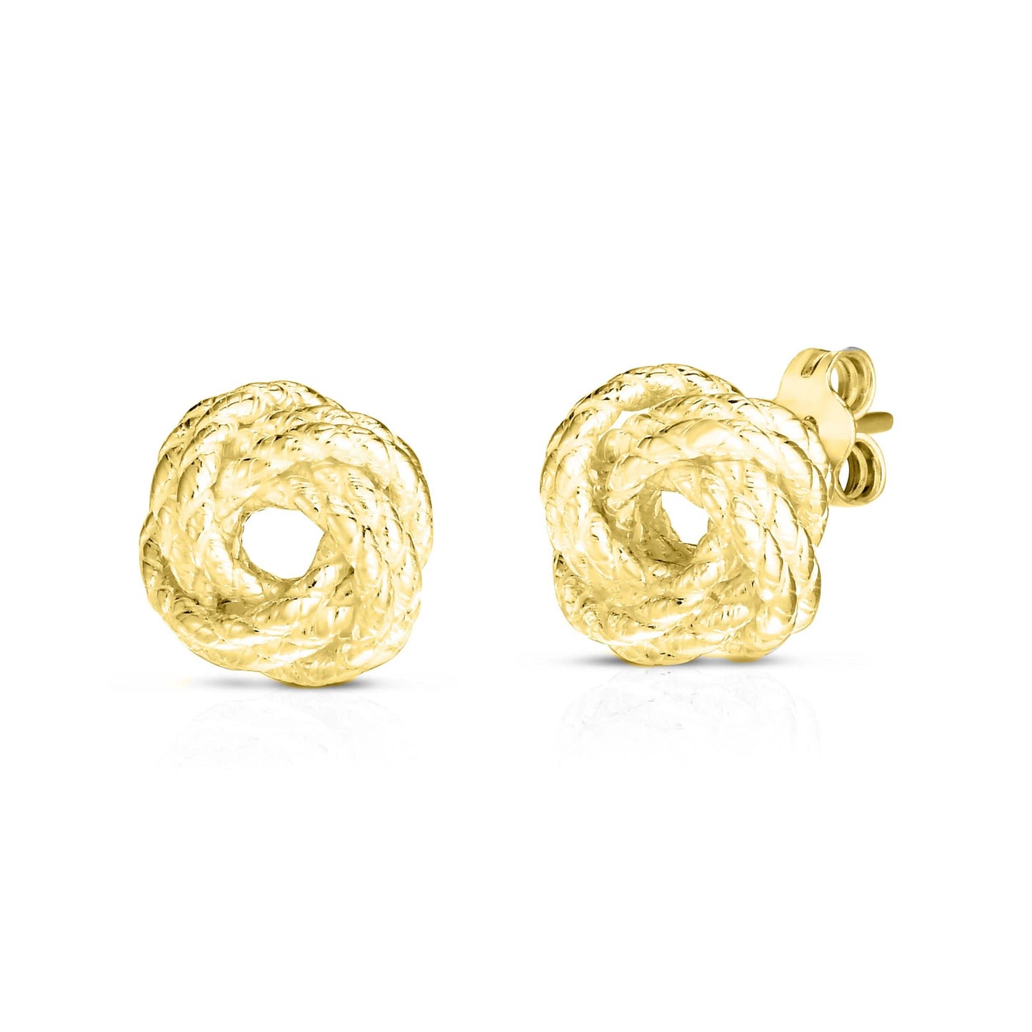 Sterling Silver Love Knot Earring DailySale