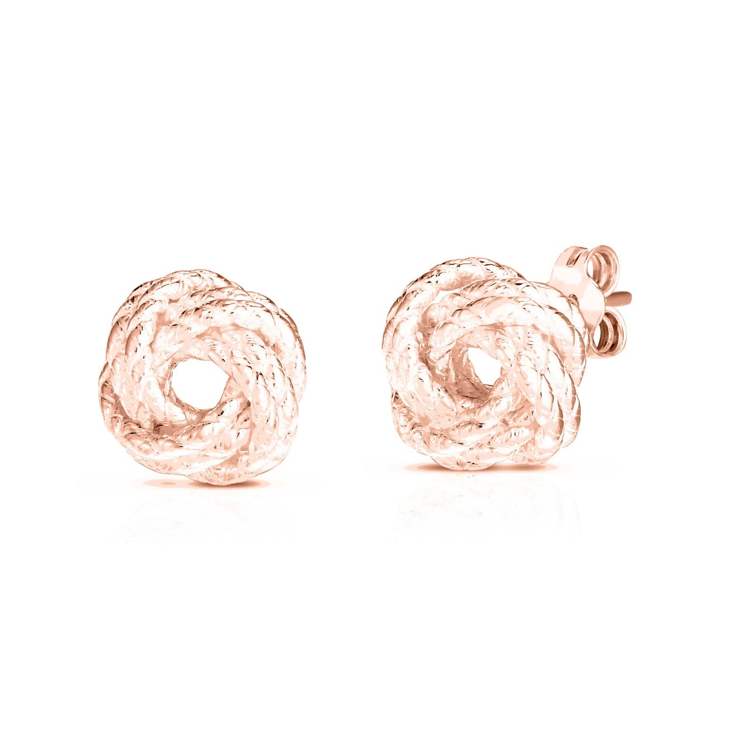 Sterling Silver Love Knot Earring DailySale