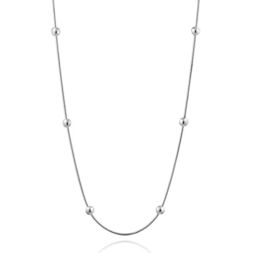Sterling Silver Snake with Ball Necklace Chain by Paolo Fortelini DailySale