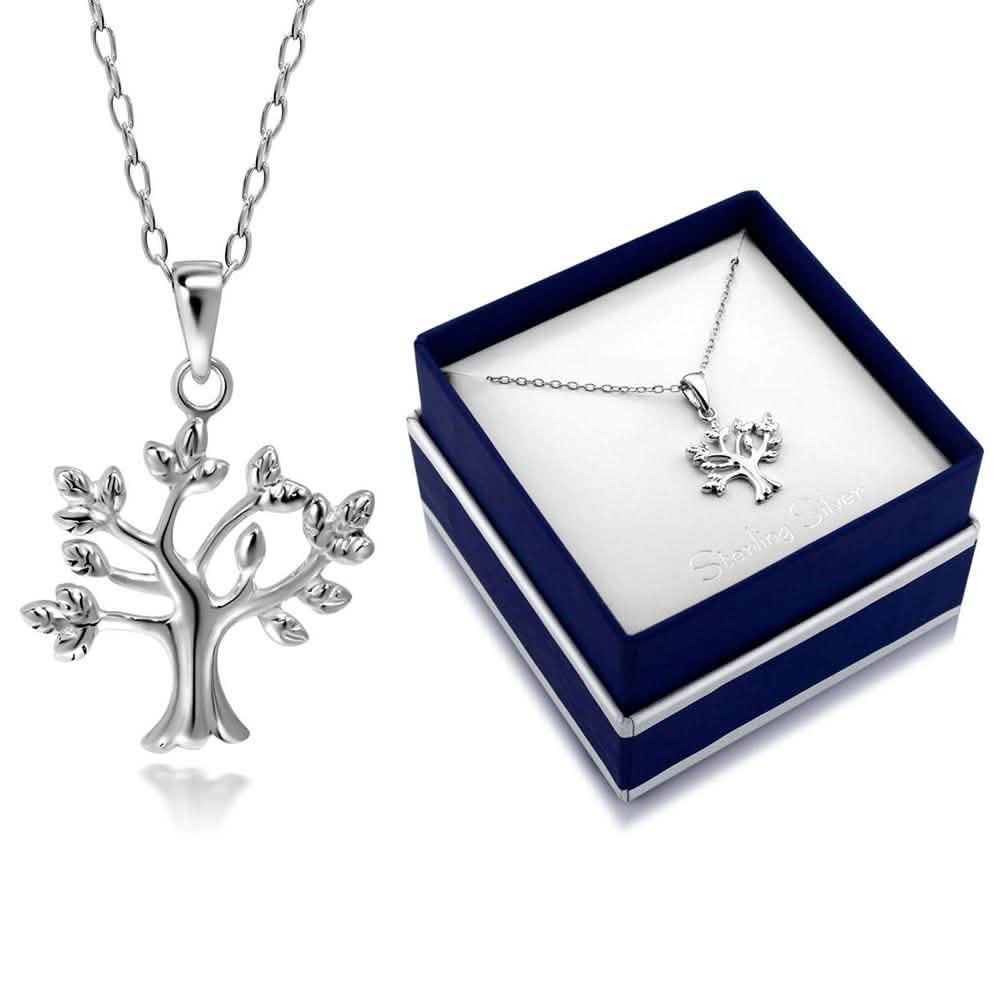 Sterling Silver Tree of Life Necklace by Paolo Fortelini DailySale
