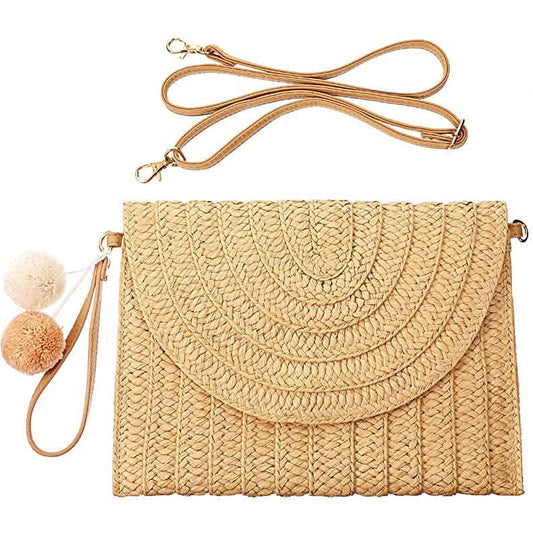 Straw Handmade Shoulder Bag DailySale