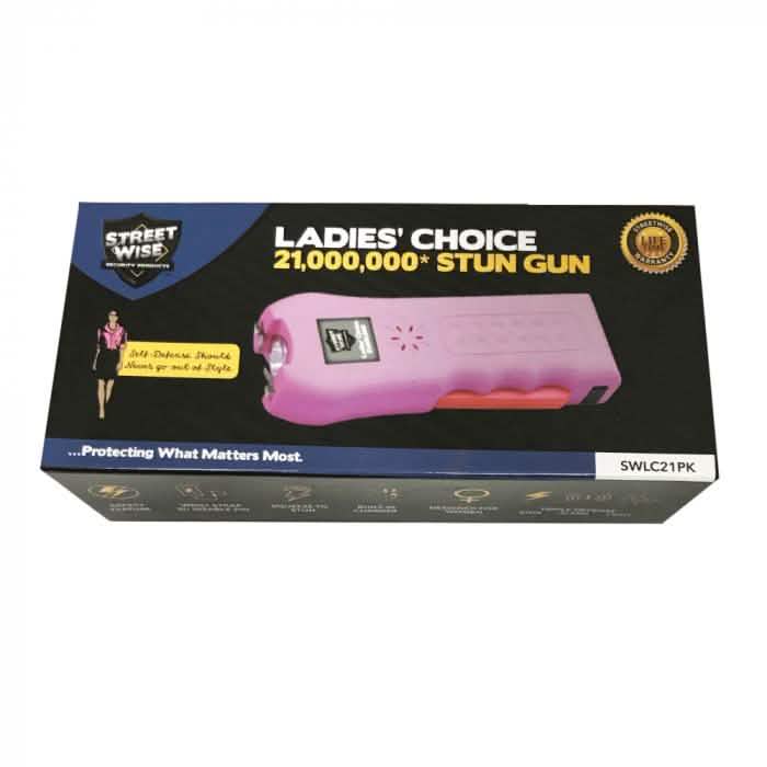 Streetwise 21,000,000 Stun Gun With Alarm DailySale