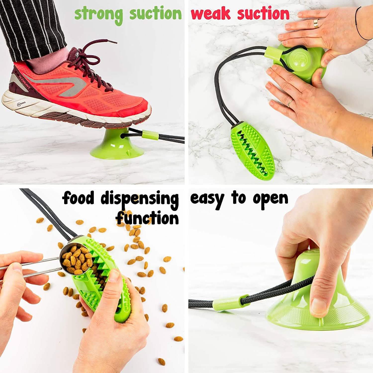 Suction Cup and Play IQ Toy Treat Ball DailySale