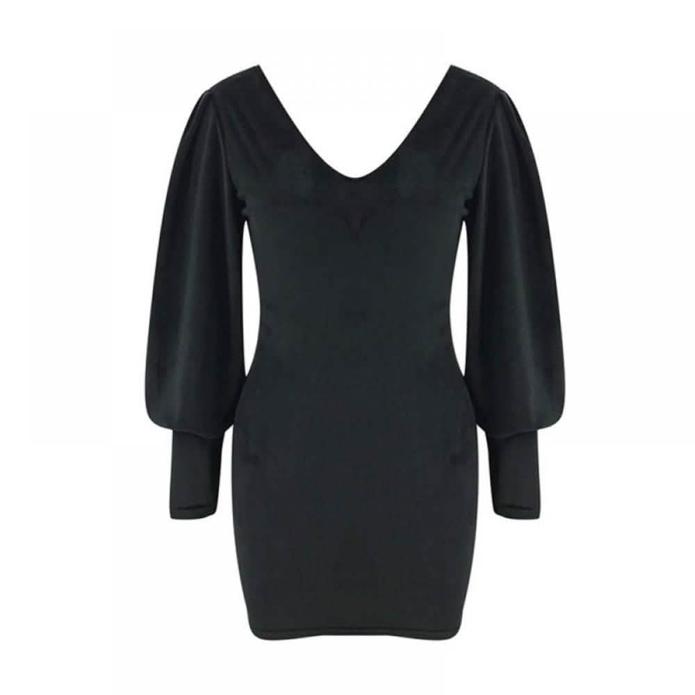 Summark Ladies Lace Long Sleeve Casual Slim Dress DailySale