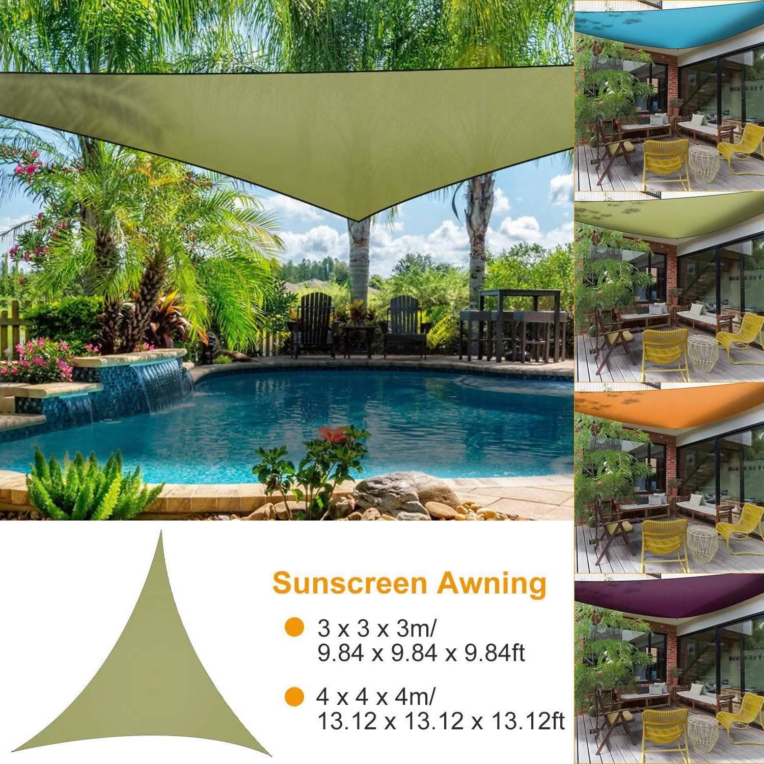 Sunshade Patio Cover Shade Canopy DailySale
