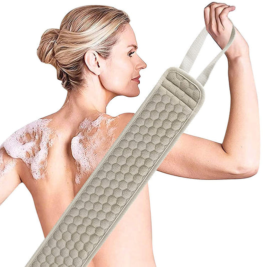 Suntee Exfoliating Back Scrubber and Exfoliating Sponge Pad DailySale