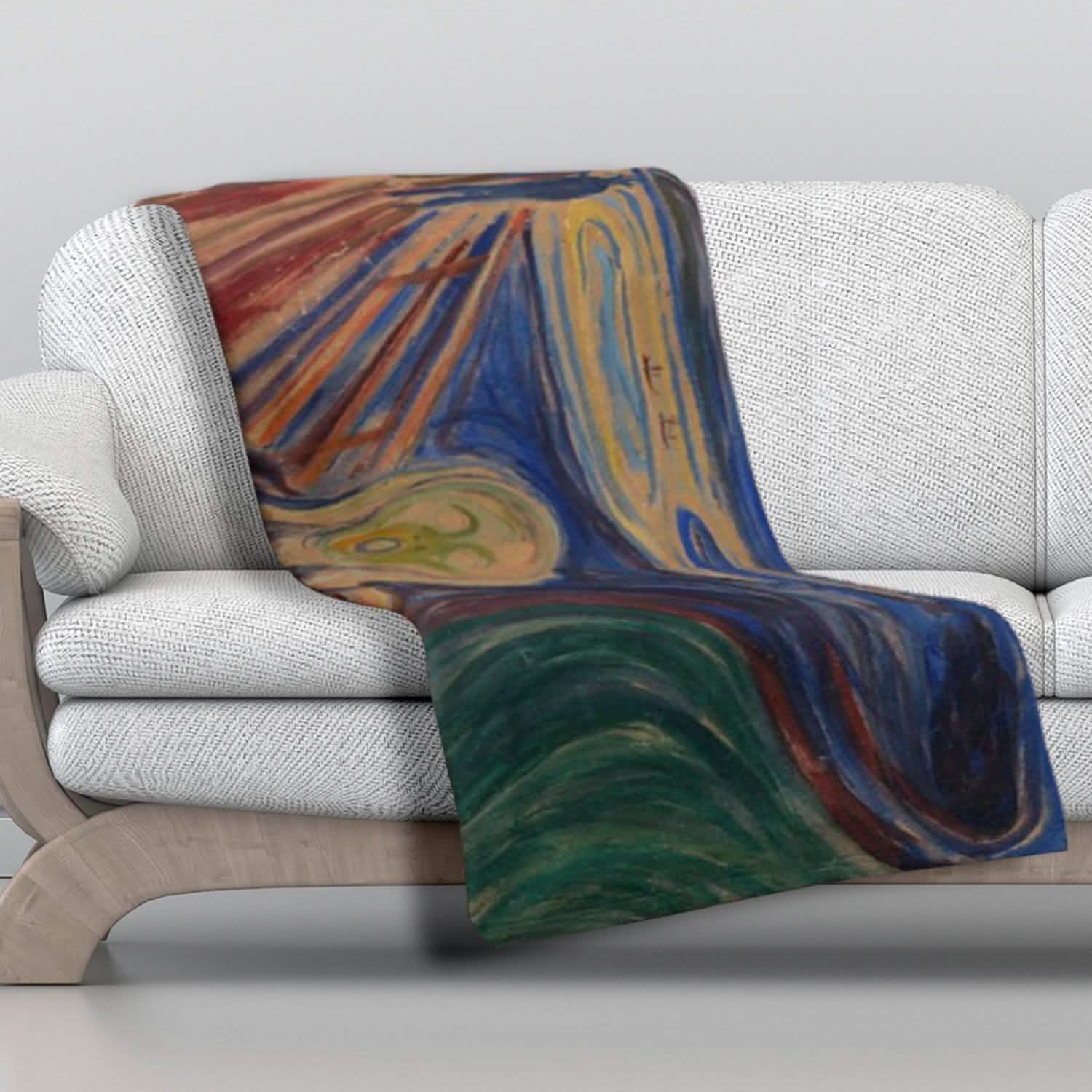 Super Soft Cozy Luxurious Famous Art Paintings Throw Blankets DailySale