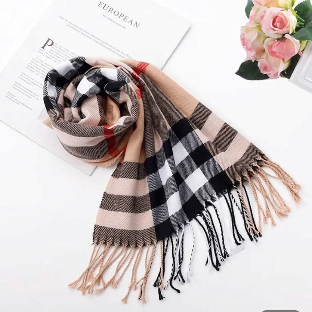 Super Soft Long Cashmere Wool Scarfs - Assorted Styles DailySale