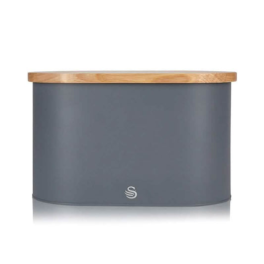Swan Nordic Bread Bin & Cutting Board DailySale