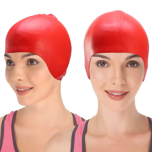 Swimming Cap Waterproof Silicone DailySale