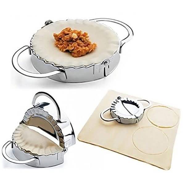 SYSAMA Eco-Friendly Stainless Steel Dumpling Pastry Tools - Assorted Sizes DailySale