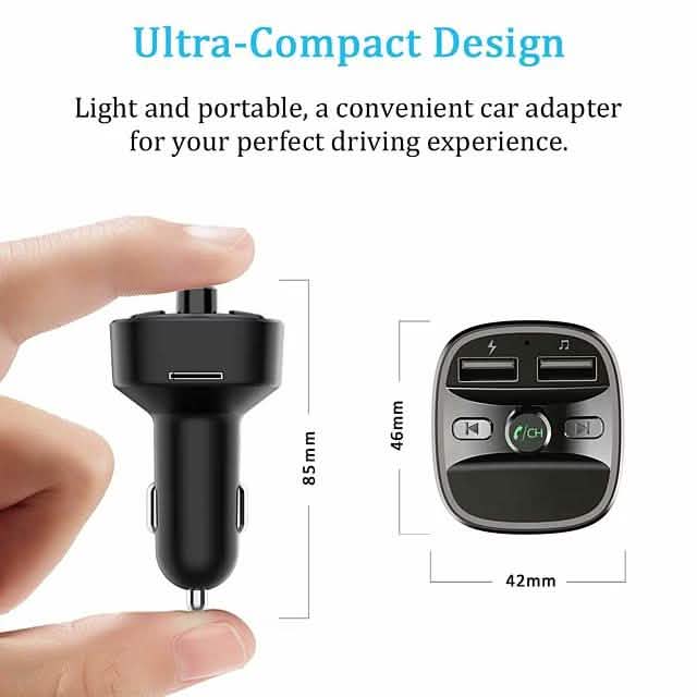 T25 Bluetooth 5.0 Car FM Transmitter DailySale