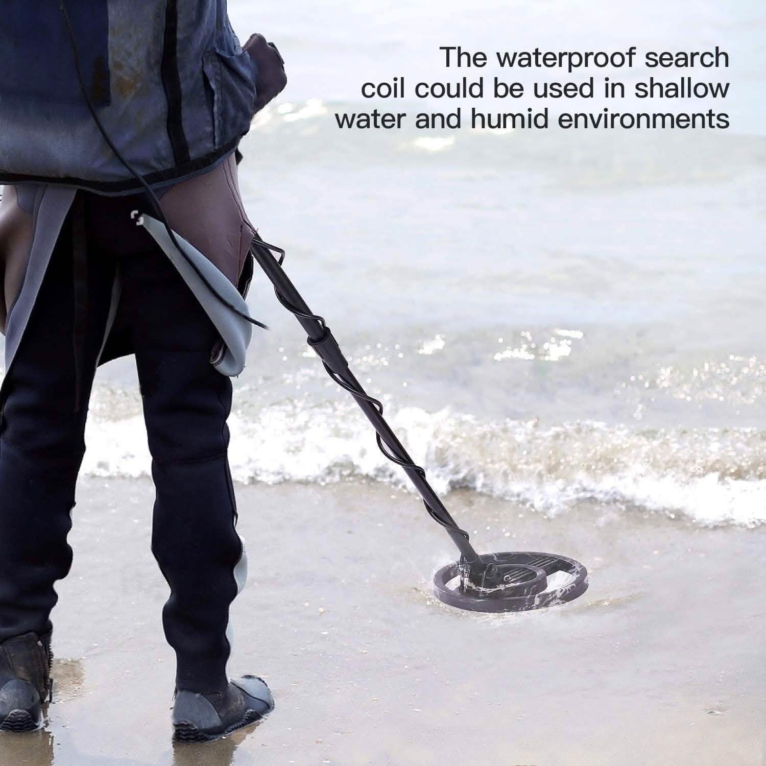 TACKLIFE Metal Detector - Metal Finder with All-metal and Disc Modes DailySale