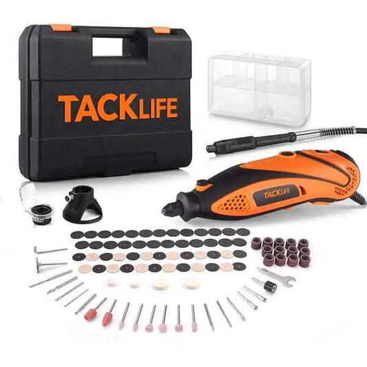Tacklife Rotary Tool Kit with Upgraded MultiPro Keyless Chuck RTD35ACL DailySale