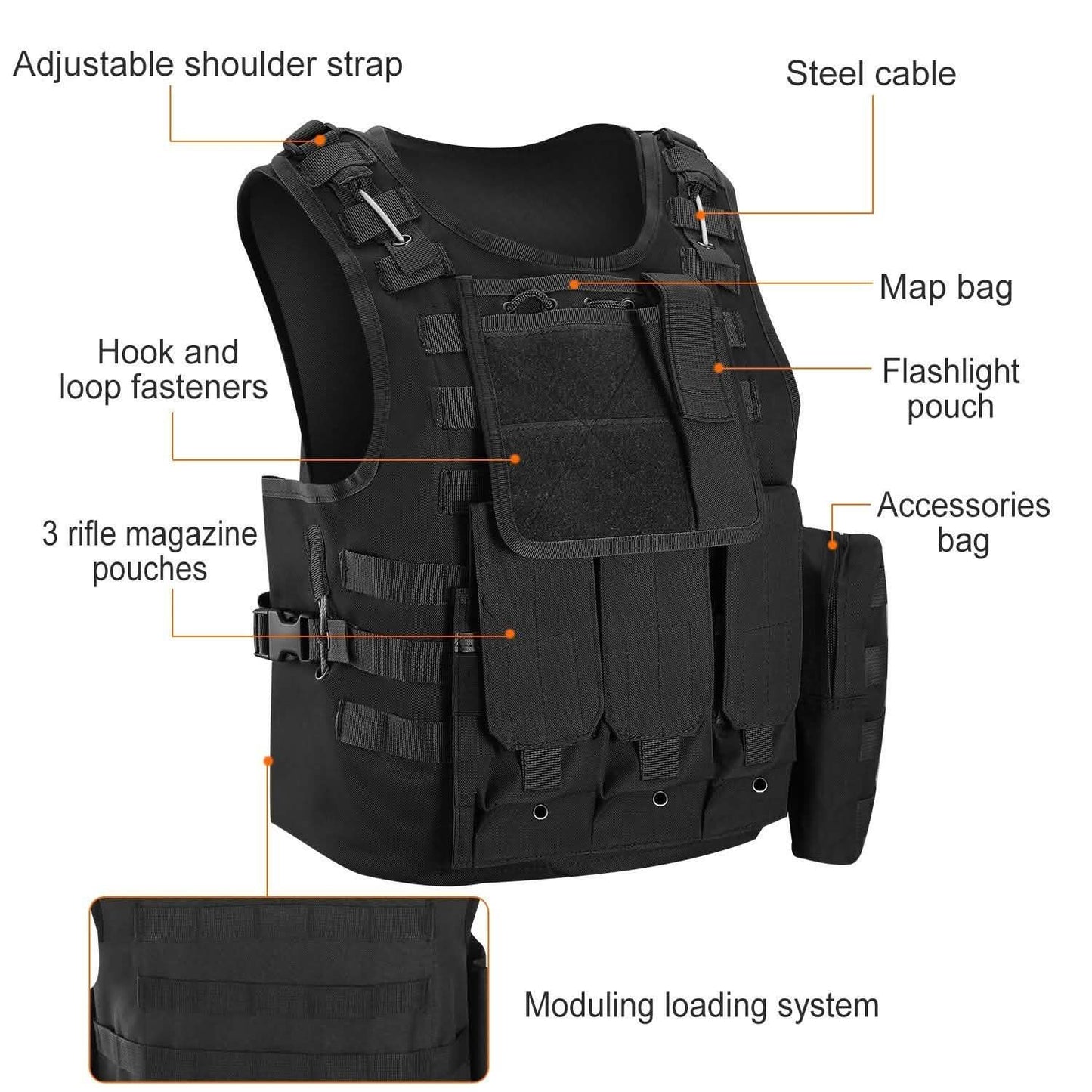 Tactical Military Vest DailySale