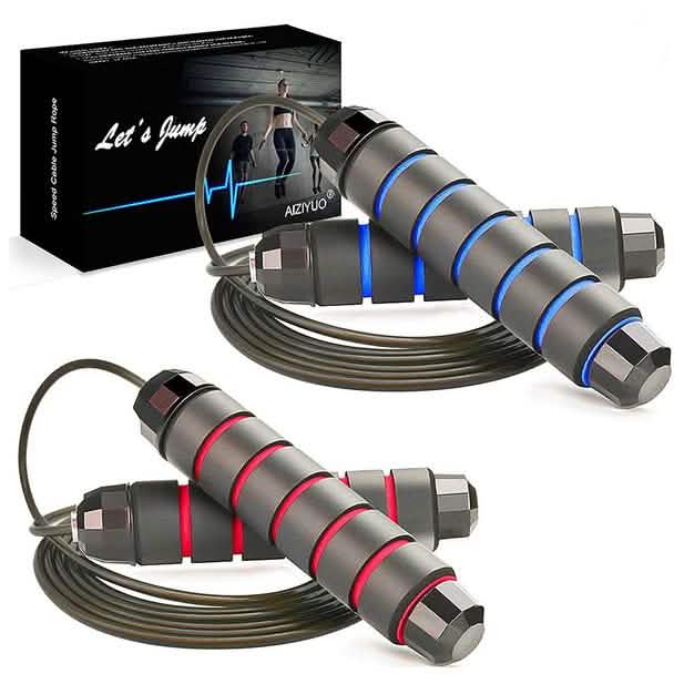 Tangle-Free Skipping Rope with Ball Bearings DailySale
