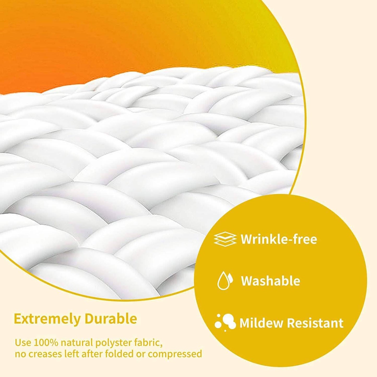 Taotique 4K Movie Projector Screen 16:9 HD Foldable and Portable DailySale