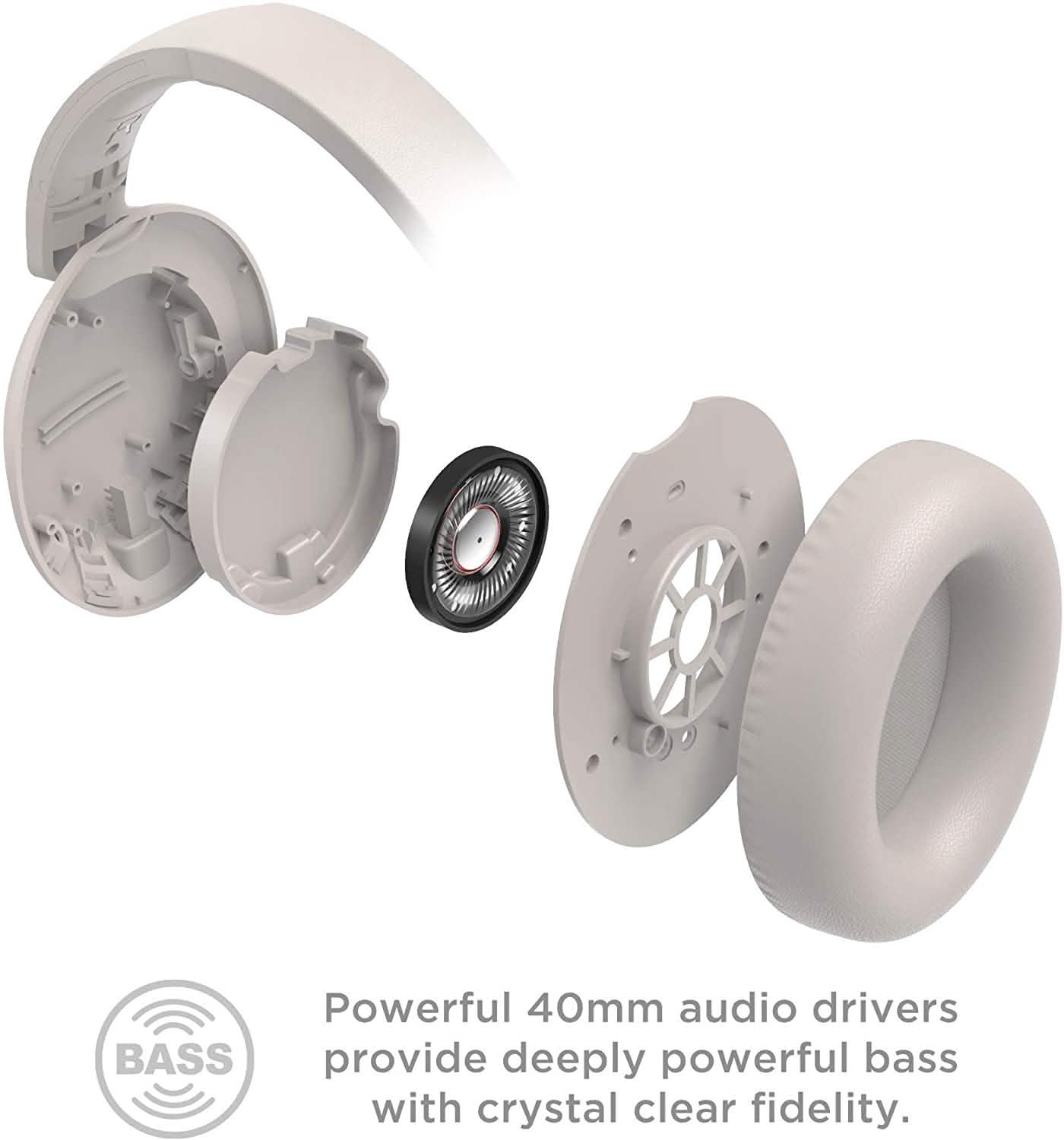 TCL ELIT400NC Wireless Bluetooth On-Ear Headphones (Refurbished) DailySale
