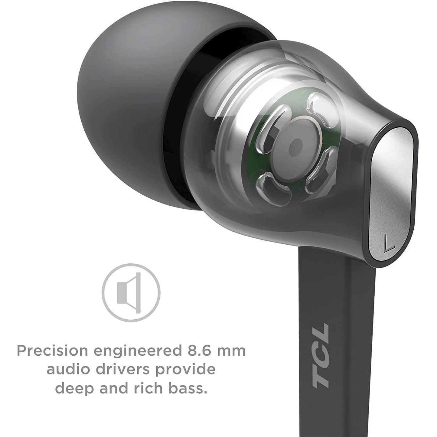 TCL MTRO100BT Wireless in-Ear Earbuds Noise Isolating Bluetooth Headphones (Refurbished) DailySale