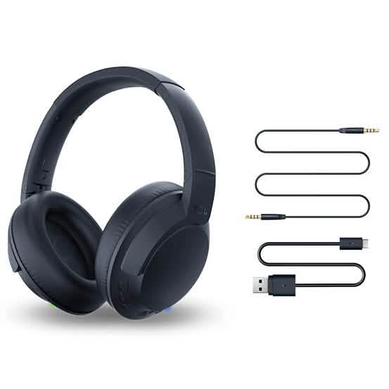 TCL On-Ear Noise Cancelling Hi-Ees Wireless Headphones With Built-in Mic DailySale