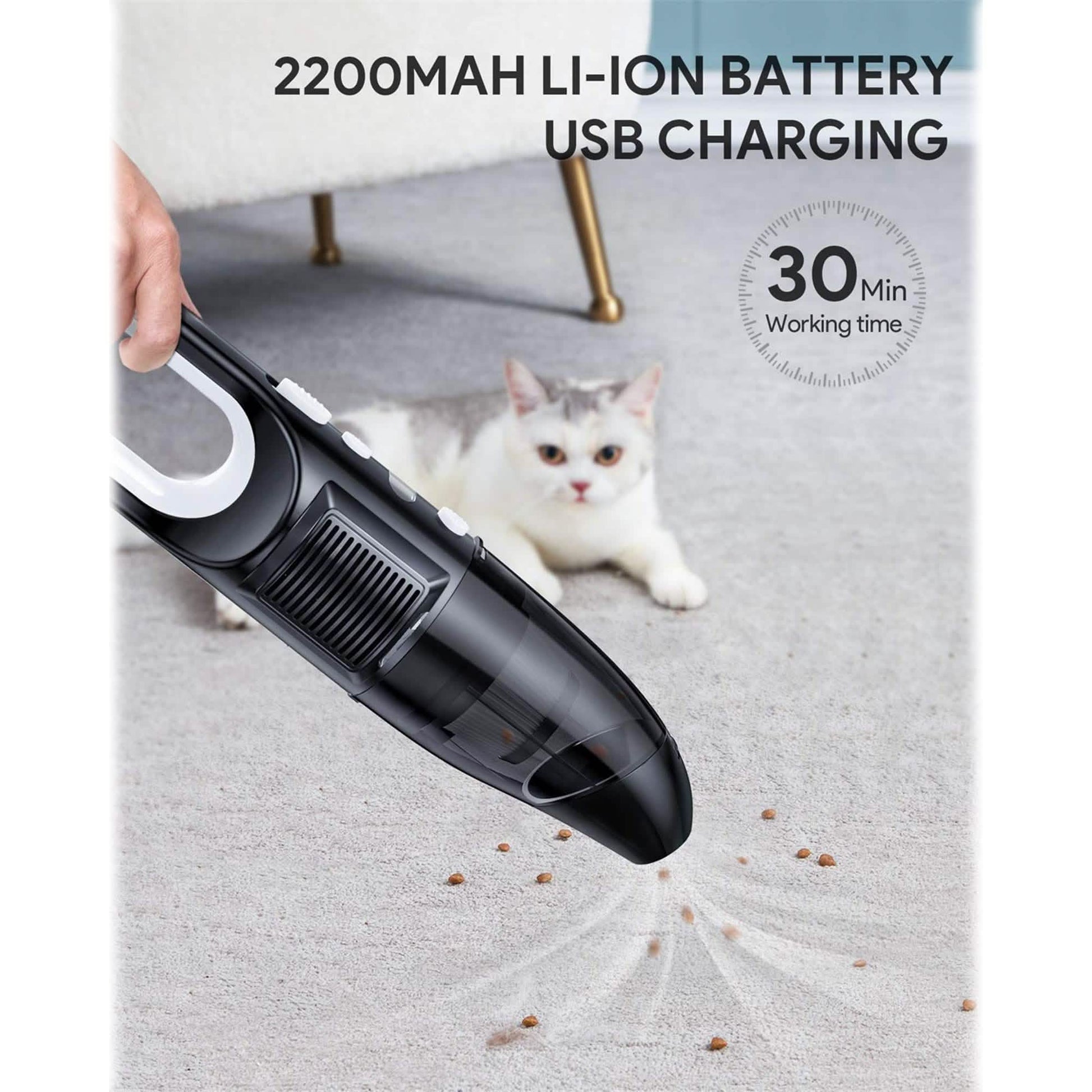 Techvilla Handheld Vacuum Cleaner DailySale