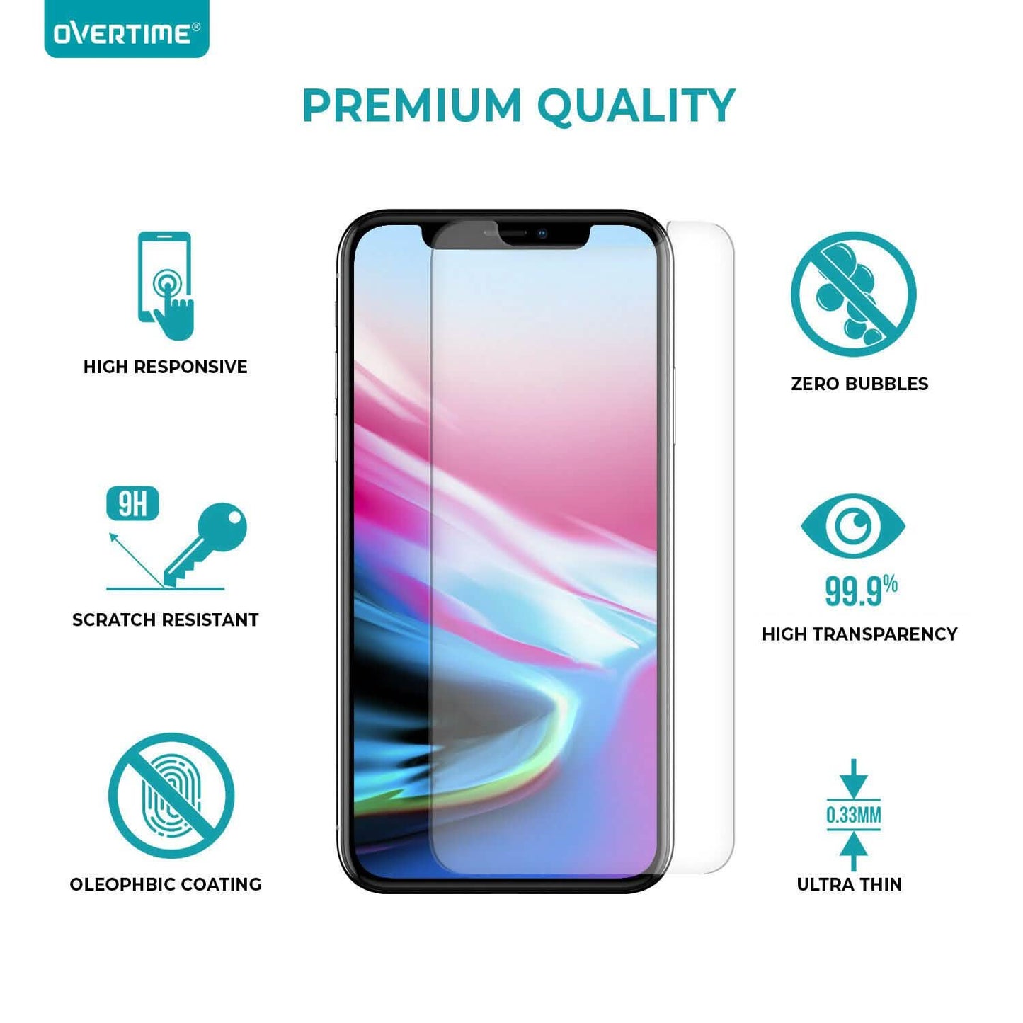 Tempered Glass for iPhone 11 Pro, XS and X DailySale