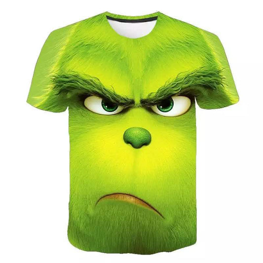 The Grinch 3D T-Shirt Men's Round Neck Short Sleeve DailySale