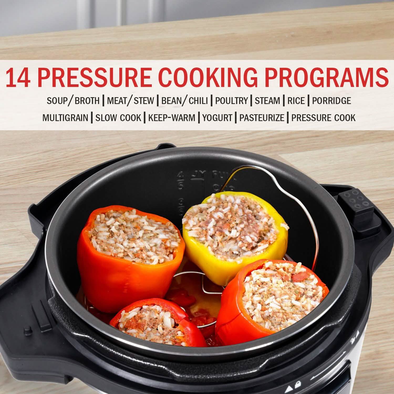 Thomson 9-in-1 Pressure, Slow Cooker, Air Fryer and More, with 6.5 QT Capacity DailySale
