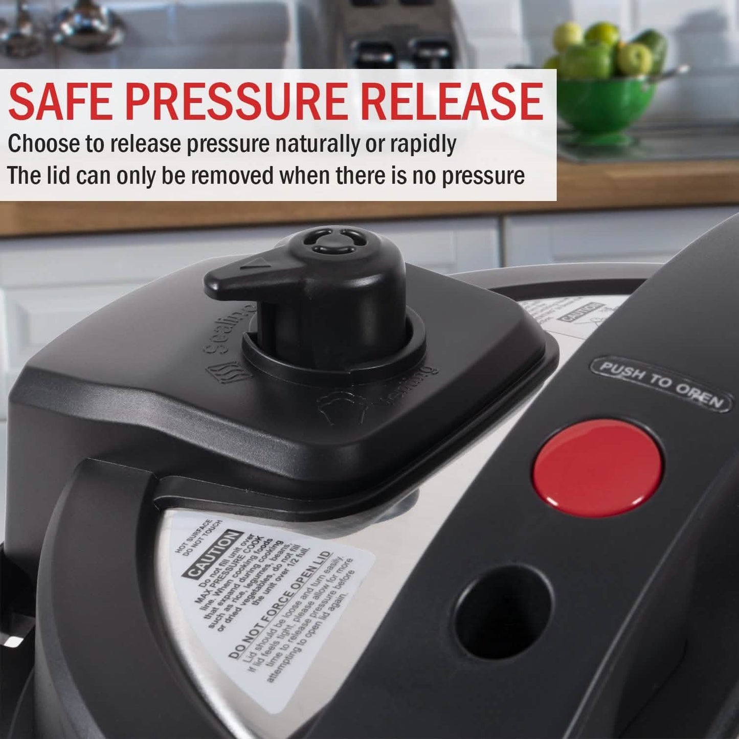 Thomson 9-in-1 Pressure, Slow Cooker, Air Fryer and More, with 6.5 QT Capacity DailySale