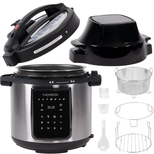 Thomson 9-in-1 Pressure, Slow Cooker, Air Fryer and More, with 6.5 QT Capacity DailySale