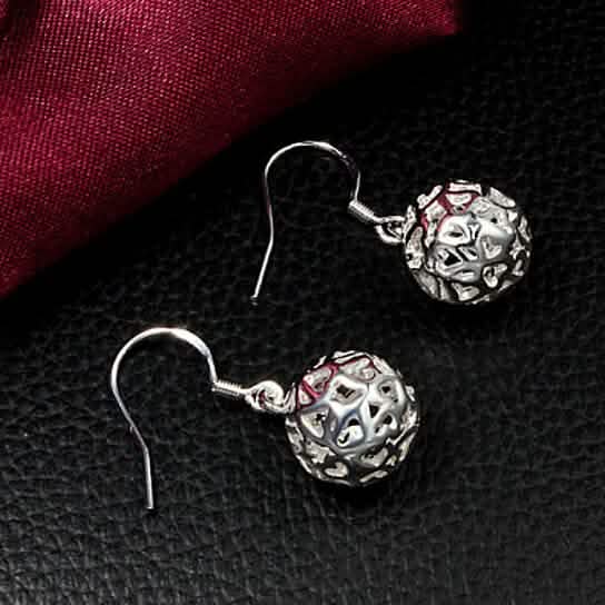 Three-dimensional Ball Earrings DailySale
