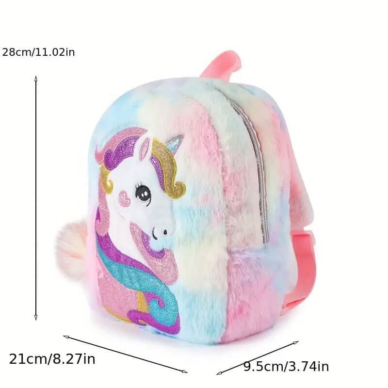 Tie-Dye Fabric Unicorn Shoulder Bag for Girls DailySale