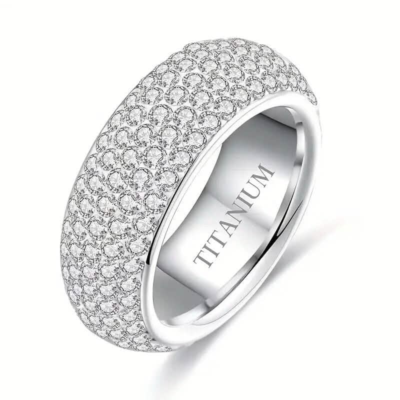 Titanium Steel Ring for Men and Women DailySale