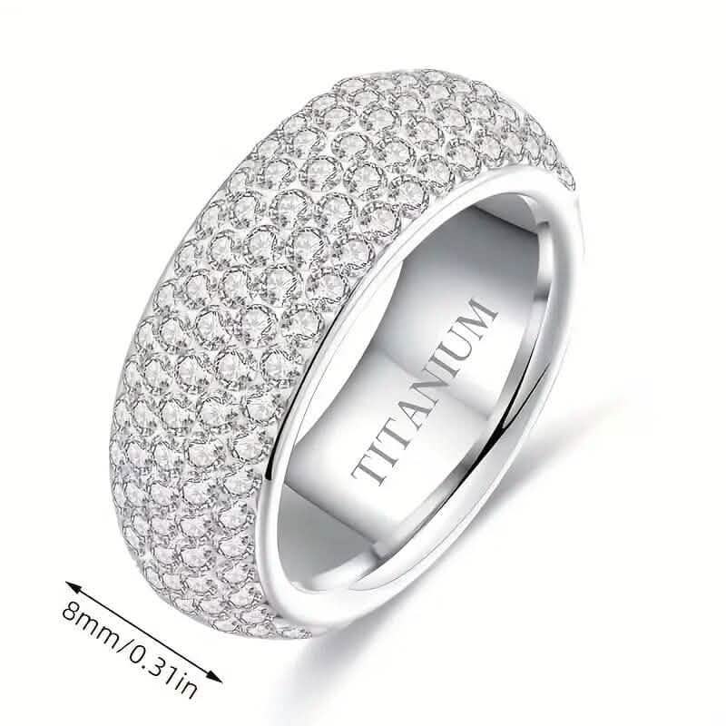 Titanium Steel Ring for Men and Women DailySale