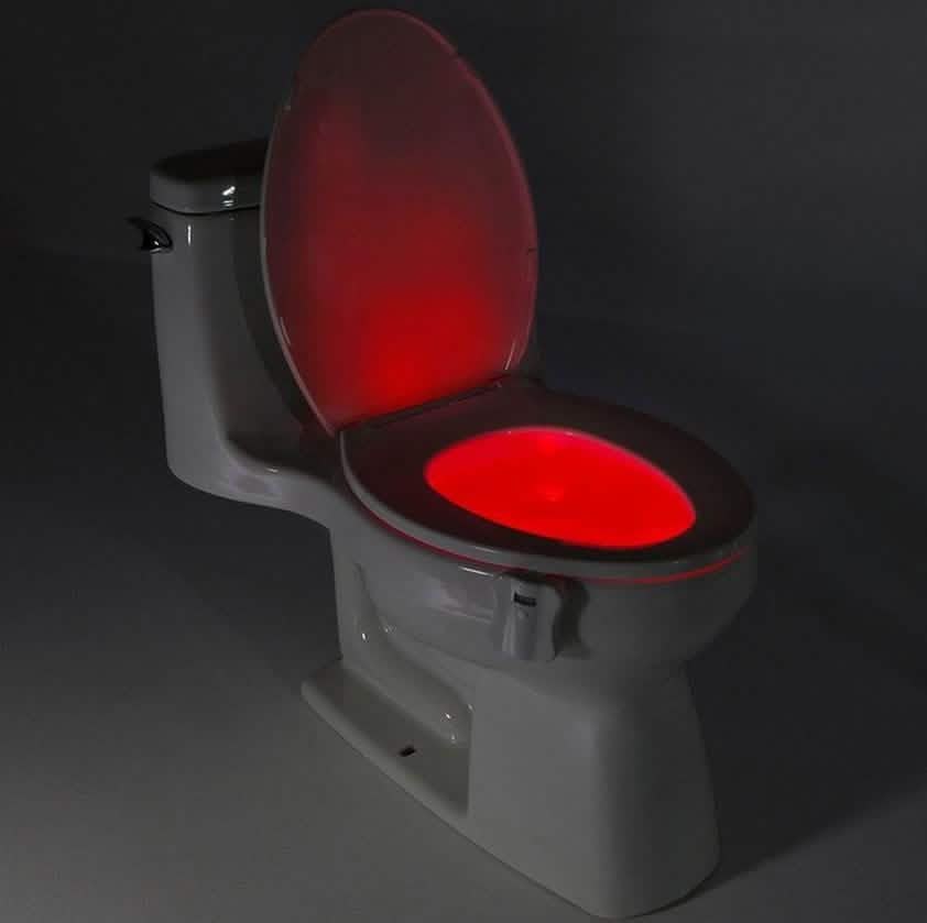 8-Color LED Sensor Motion-Activated Bathroom Toilet Light DailySale