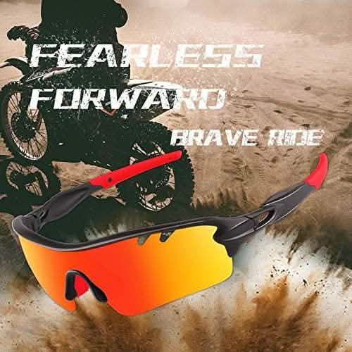 Toneoesol Polarized Sports Sunglasses with 5 Interchangeable Lenses DailySale