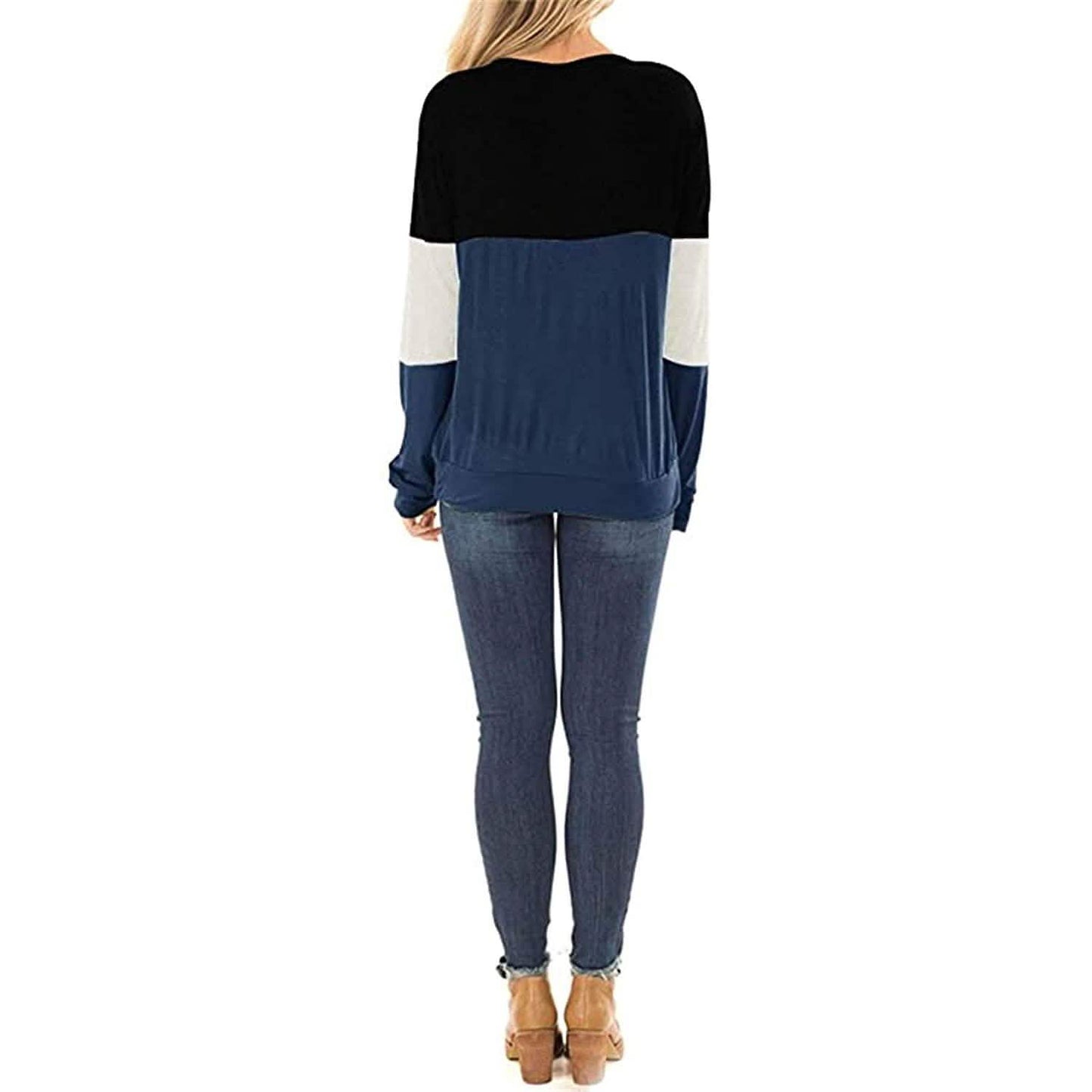 Topstype Women's Long Sleeve Tunics DailySale
