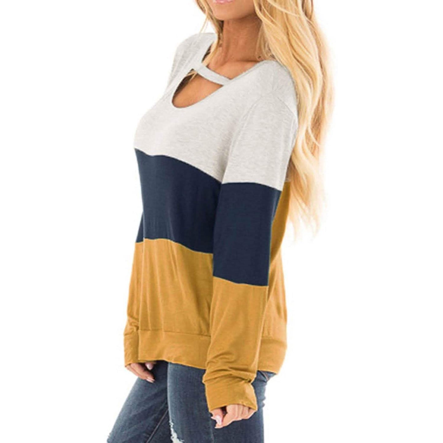 Topstype Women's Long Sleeve Tunics DailySale