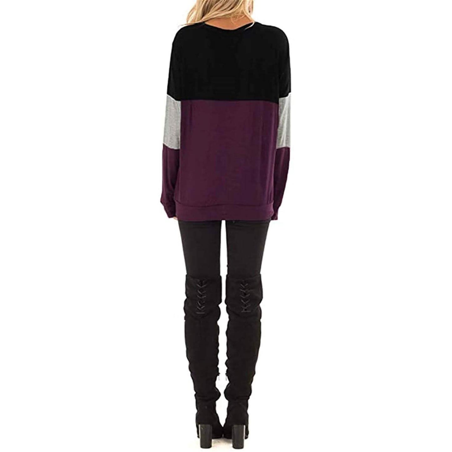 Topstype Women's Long Sleeve Tunics DailySale