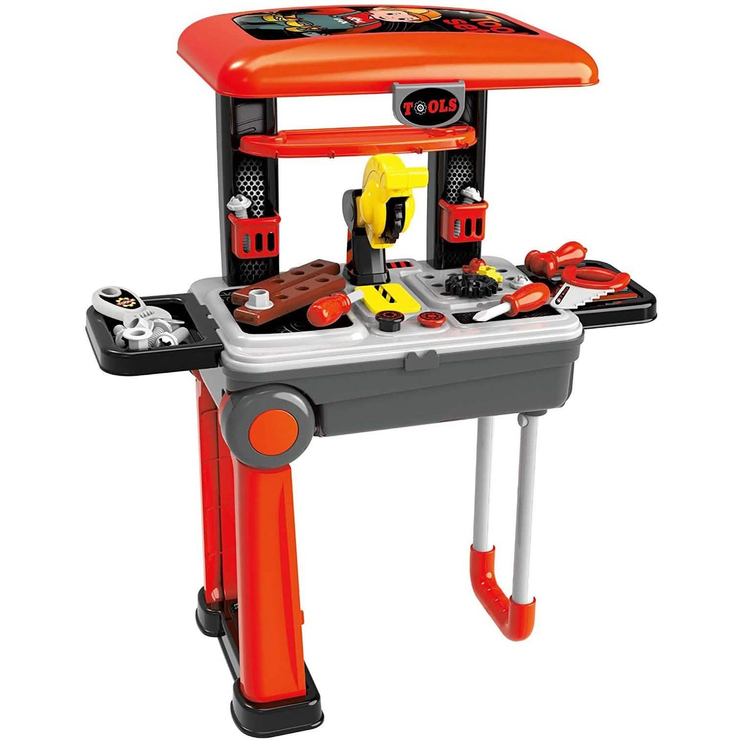 Toy Chef 2-in-1 Pretend Play Travel Set For Kids DailySale
