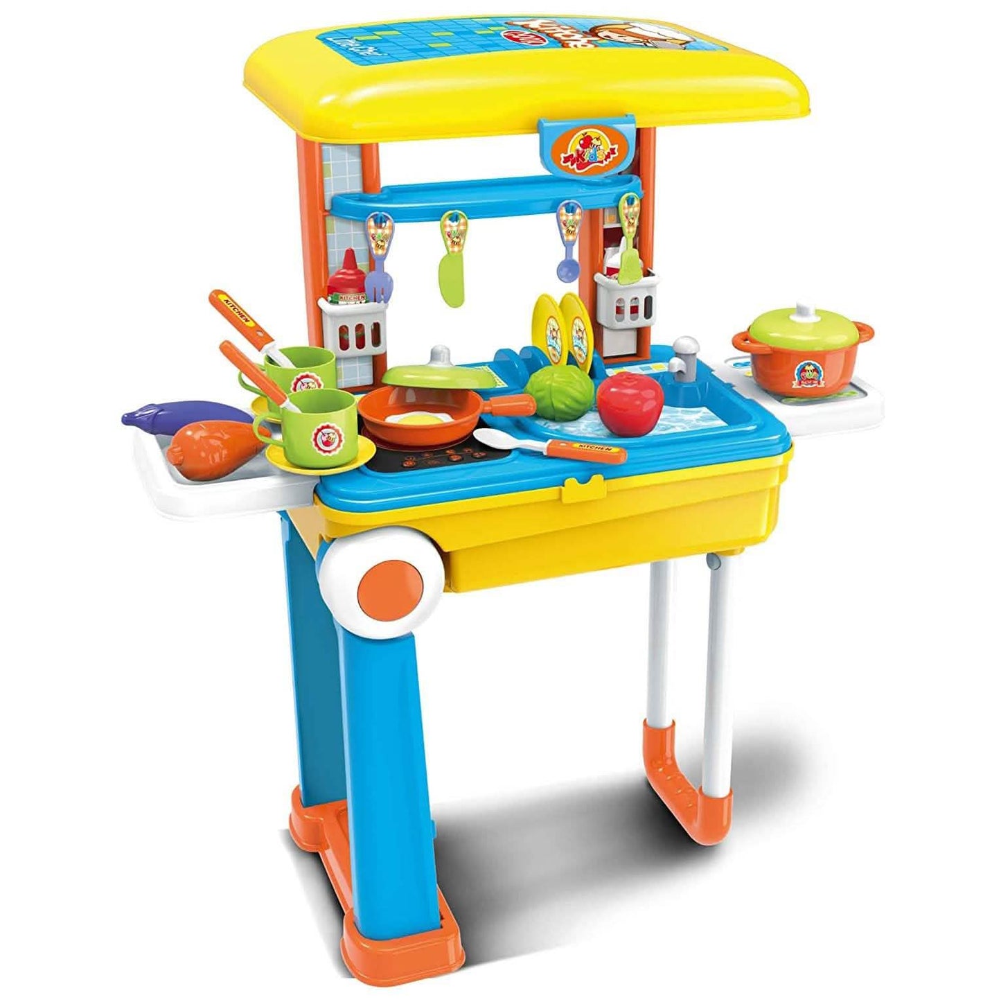 Toy Chef 2-in-1 Pretend Play Travel Set For Kids DailySale