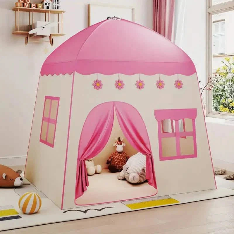 Toy Play Tent for Girls with Star Lights and Balloons DailySale