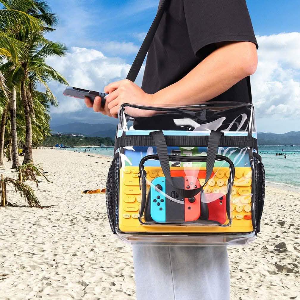 Transparent See Through Clear Tote Bag DailySale