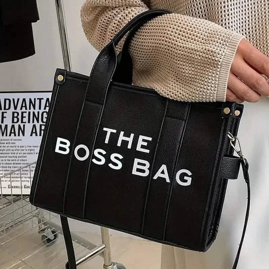 Trendy Leather Tote Bag Small Personalized Top Handle Crossbody Handbags DailySale