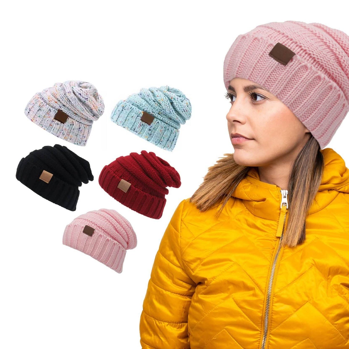 Trendy Warm Knitted Casual Fun Beanie Hat For Women DailySale