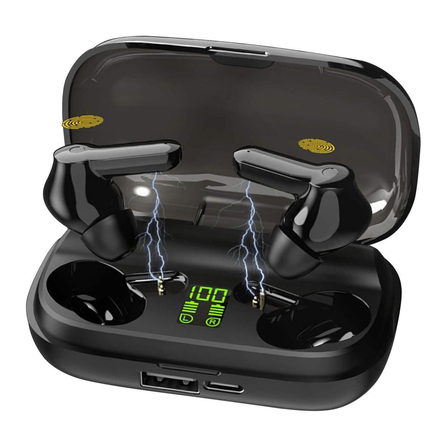 True Wireless V5.0 Earbuds IPX 5 Water Resistant DailySale