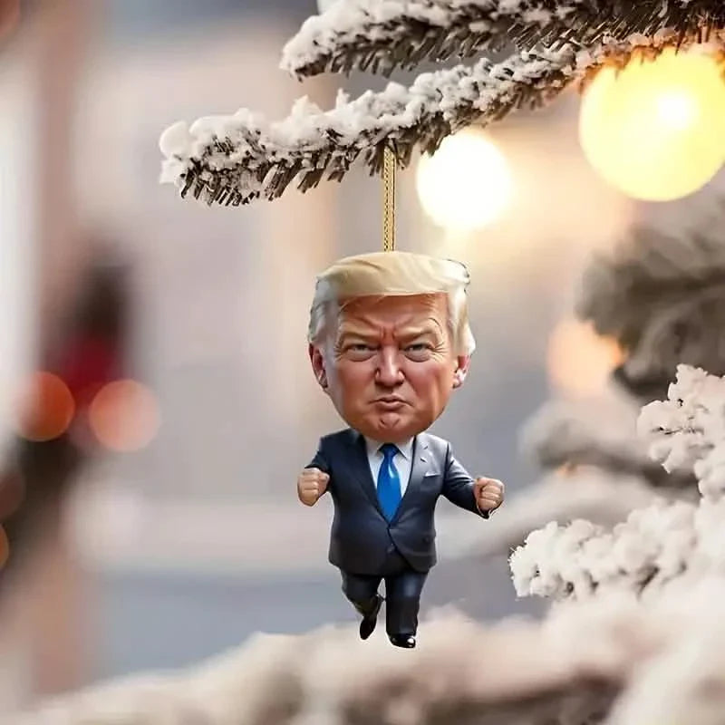 Trump Acrylic Hanging Pendant - 2D Flat Art Decoration DailySale