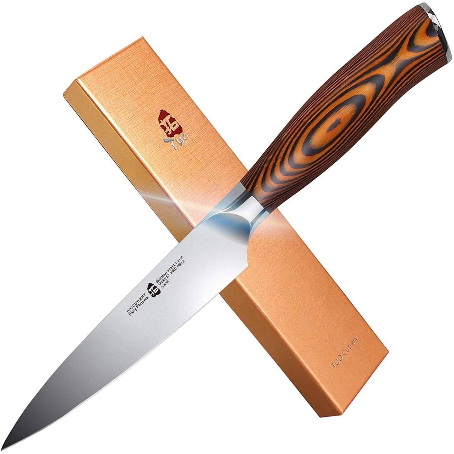 TUO 5" Fiery Kitchen Utility Knife DailySale
