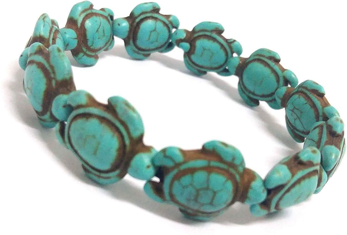 Turquoise Handmade Hawaiian Sea Turtles Bracelet DailySale